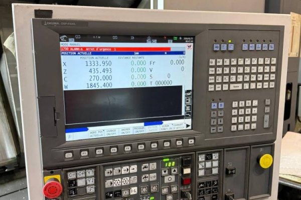 Токарний верстат багатоосьовий з ЧПУ Okuma Corporation MULTUS B 400