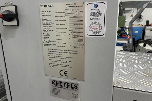 Токарный станок по металлу Weiler C30 x 750