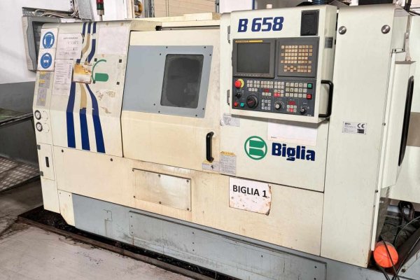 Токарний верстат з ЧПУ BIGLIA B658