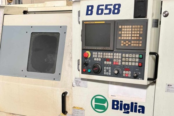 Токарний верстат з ЧПУ BIGLIA B658