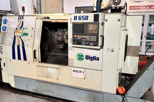Токарний верстат з ЧПУ BIGLIA B658