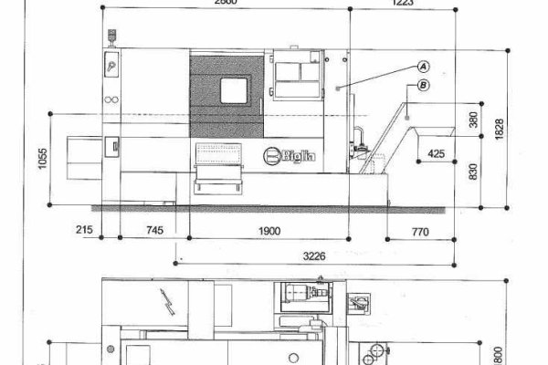 Токарний верстат з ЧПУ BIGLIA B658