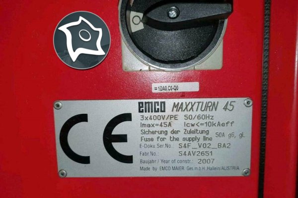Токарный станок с ЧПУ Emco Maxturn 45S