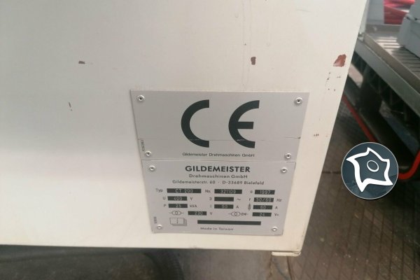 Токарный станок с ЧПУ Gildemeister CT 200