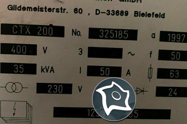 Токарный станок с ЧПУ Gildemeister CTX 200