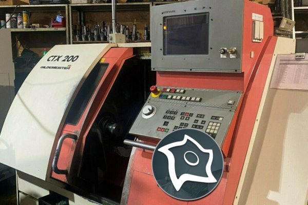 Токарный станок с ЧПУ Gildemeister CTX 200