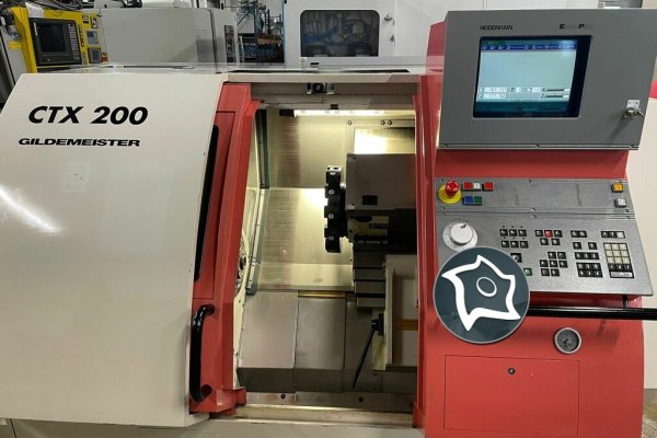 Токарный станок с ЧПУ Gildemeister CTX 200
