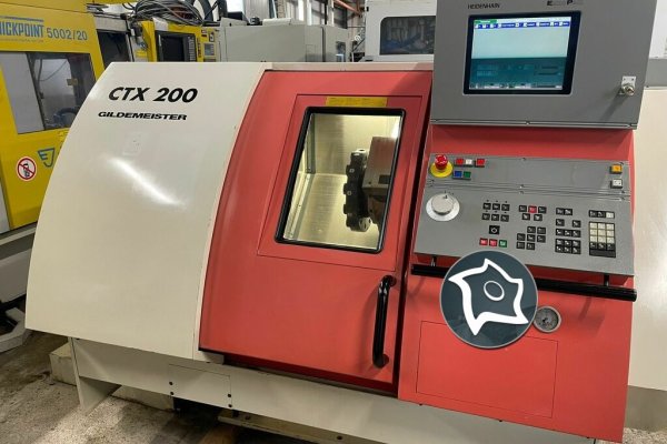 Токарный станок с ЧПУ Gildemeister CTX 200