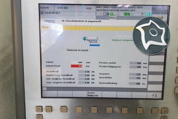 Токарний верстат з ЧПУ Gildemeister CTX 320 linear
