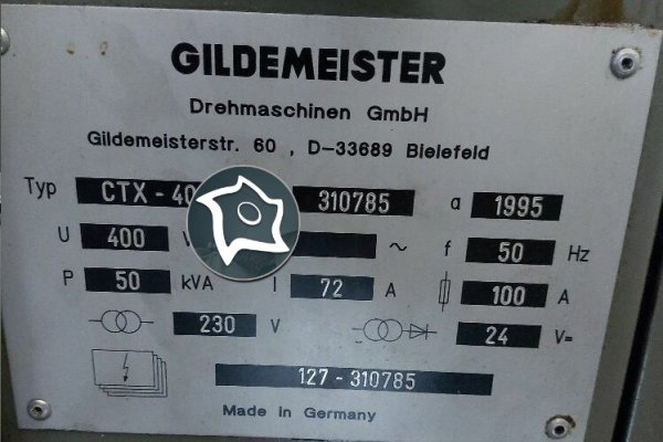 Токарный станок с ЧПУ Gildemeister CTX 400