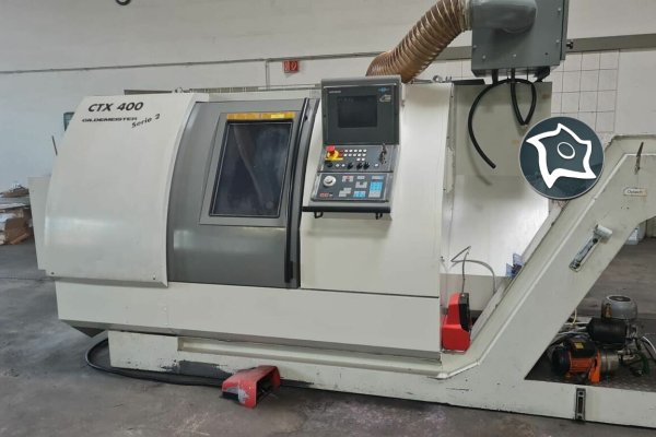 Токарный станок с ЧПУ Gildemeister CTX 400 S2