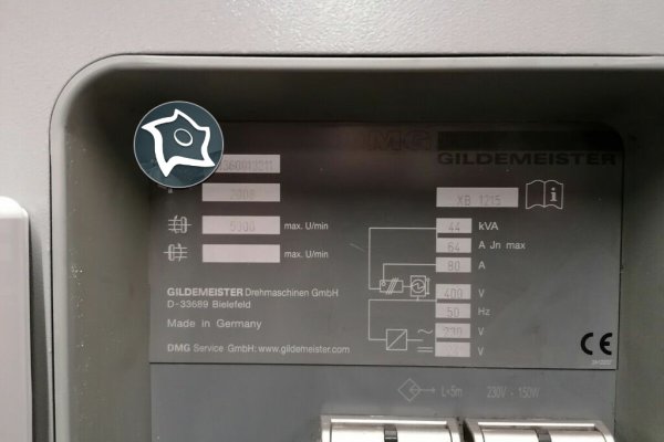 Токарный станок с ЧПУ GILDEMEISTER CTX 410 S2