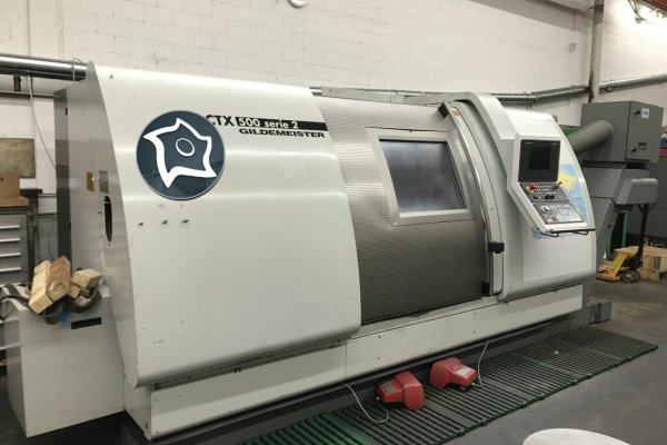 Токарный станок с ЧПУ Gildemeister CTX 500 S2