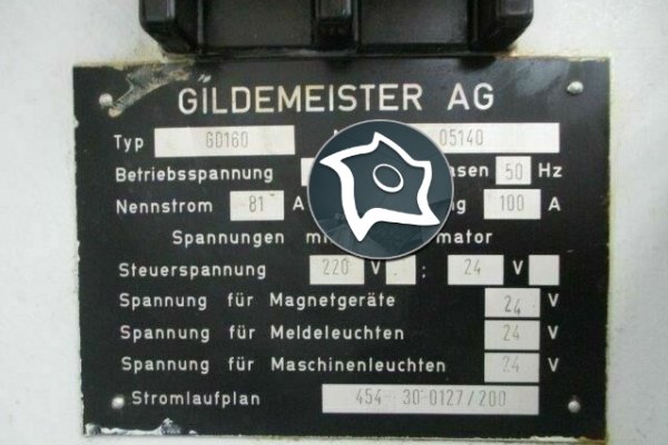 Токарний верстат з ЧПУ Gildemeister GD 160