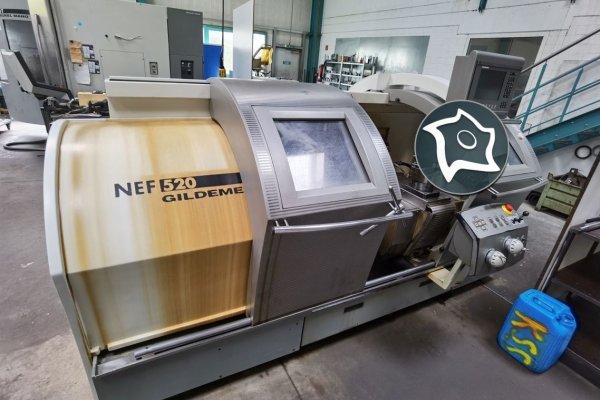 Токарний верстат з ЧПУ GILDEMEISTER NEF 520