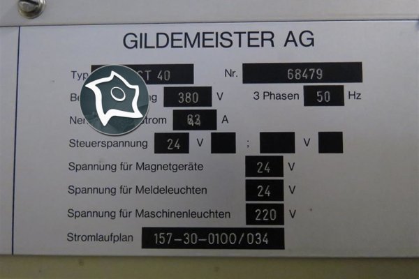 Токарный станок с ЧПУ GILDEMEISTER NEF CT 40