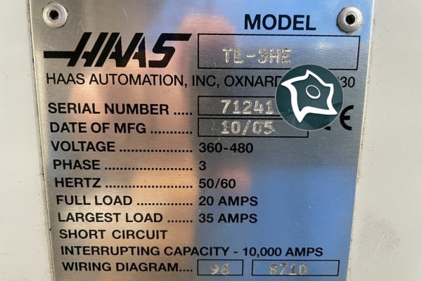 Токарний верстат з ЧПУ Haas TL-3