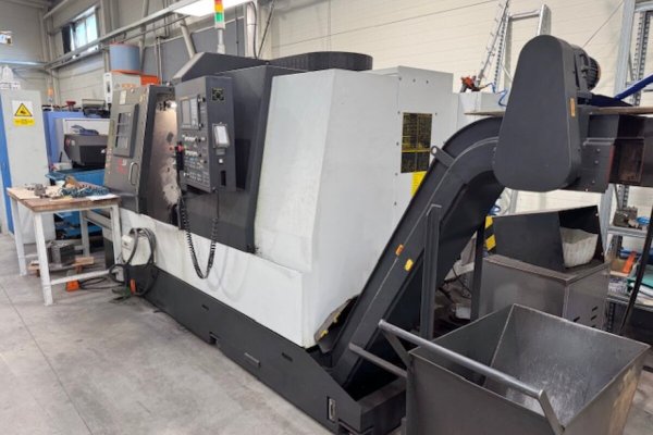 ТОКАРНЫЙ СТАНОК С ЧПУ И КОНТРШПИНДЕЛЕМ FEELER FTC-350XLS