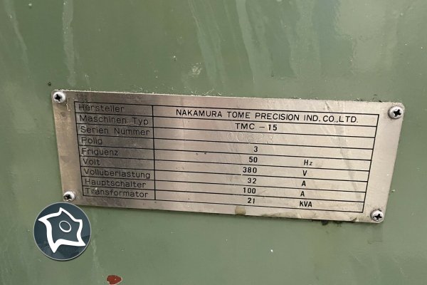 Токарний верстат з ЧПУ Nakamura Tome TMC-15