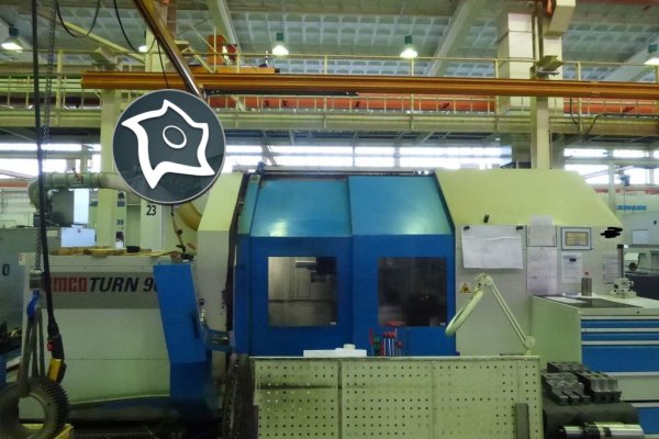 Токарний верстат з ЧПУ, віссю С та приводним інструментом Emco Emcoturn 900