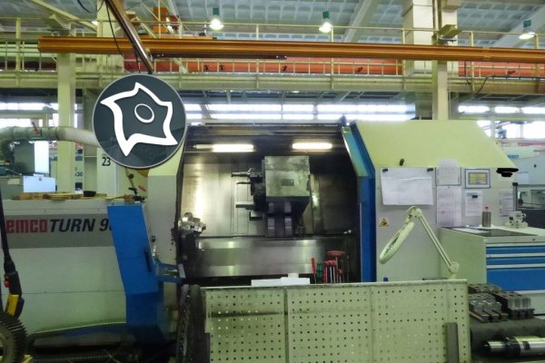Токарний верстат з ЧПУ, віссю С та приводним інструментом Emco Emcoturn 900