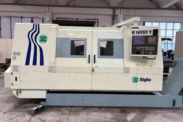 Токарний верстат з ЧПУ з приводними інструментами Biglia B 1200 Y