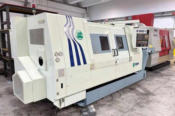 Токарний верстат з ЧПУ з приводними інструментами Biglia B 1200 Y