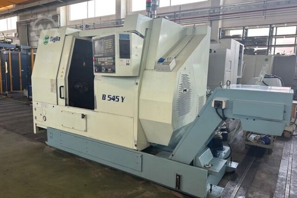 Токарний верстат із ЧПУ з приводними інструментами Biglia B 550