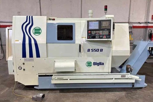 Токарный станок с ЧПУ с приводными инструментами Biglia B 550