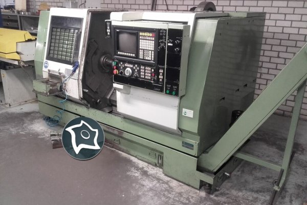 Токарный станок с ЧПУ с приводными инструментами Okuma LR-10M