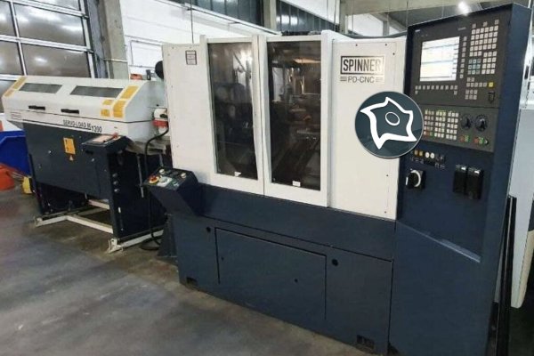 Токарний верстат з ЧПУ Spinner PD CNC