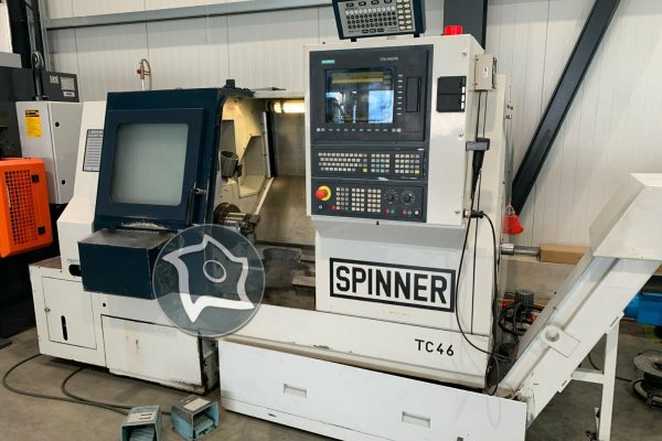Токарний верстат з ЧПУ SPINNER TC 46