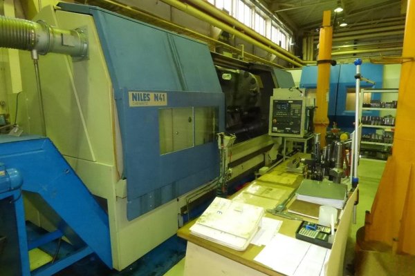 Токарний верстат з ЧПУ - верстат із похилою станиною NILES-SIMMONS N 41x 3000
