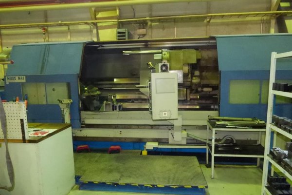 Токарний верстат з ЧПУ - верстат із похилою станиною NILES-SIMMONS N 41x 3000