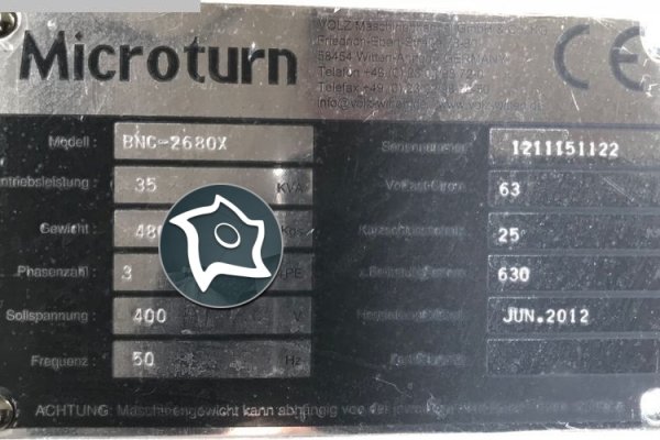 Токарный станок с циклическим управлением CHALLENGER MICROTURN BNC 2680