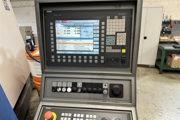 Токарный станок с наклонной станиной NILES N20 - 2x1000