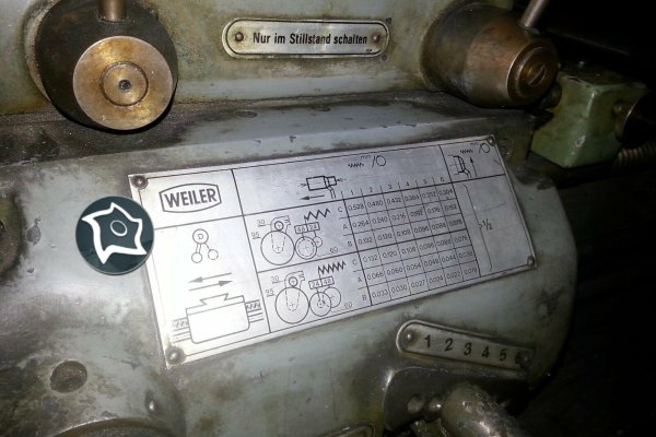 Токарный станок Weiler LZ 280 W