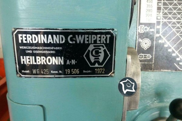 Токарний верстат Weipert WG 425