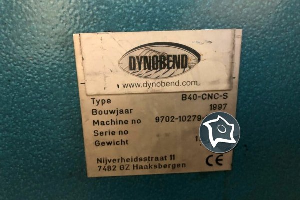 Трубогиб з ЧПУ Dynobend B40 CNC S