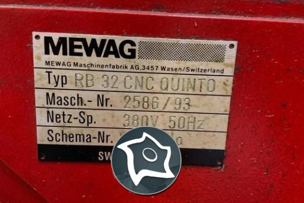 Трубогиб MEWAG RB 32 CNC QUINTO