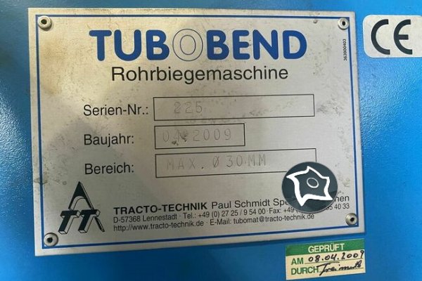 Трубогиб TRACTO-TECHNIK TUBOBEND 30