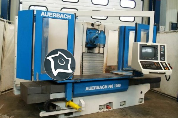 Универсально-фрезерный станок с ЧПУ AUERBACH FBE 1200