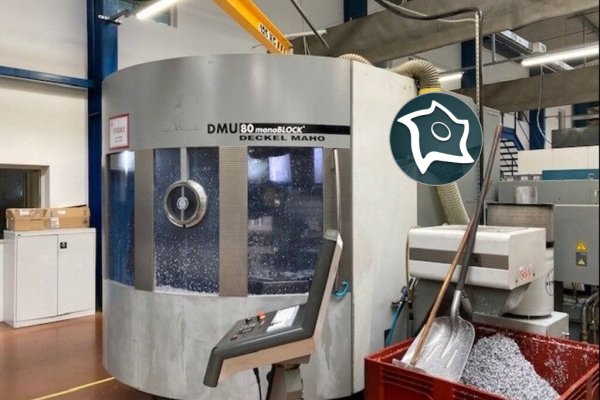 Универсально-фрезерный станок с ЧПУ DMG DECKEL MAHO DMU 80 MONOBLOCK