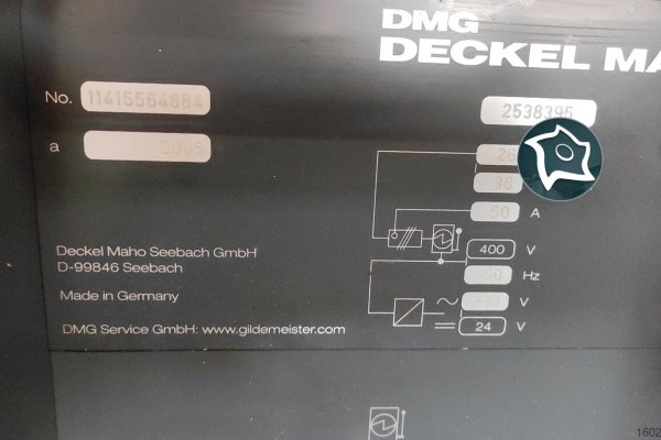Універсально-фрезерний верстат з ЧПУ DMG MORI DMU 50 3+2