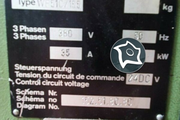 Универсально-фрезерный станок с ЧПУ Mikron WF 51 C