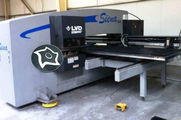 Універсальний пробивний прес з ЧПУ LVD SIENA 1225 TK
