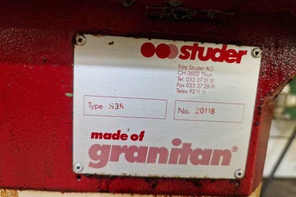 Универсальный шлифовальный станок STUDER S 35