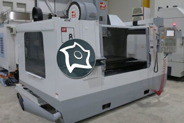 Вертикально-фрезерный обрабатывающий центр с ЧПУ HAAS VF-8D/40 HE