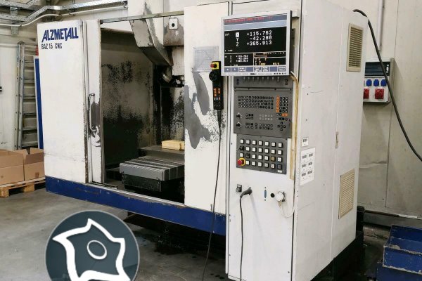 Вертикально-фрезерный станок с ЧПУ Alzmetall BAZ 15