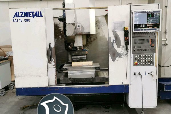 Вертикально-фрезерный станок с ЧПУ Alzmetall BAZ 15